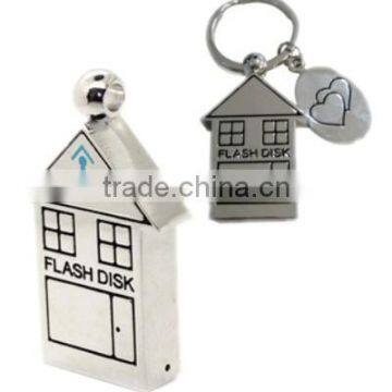 hot! new design! house shape usb flash drive