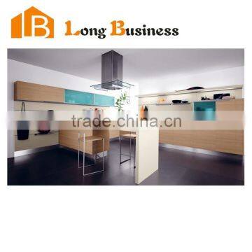 LB-JL1185 Modular Modern Hanging Melamine Board Kitchen Cabinet Designs