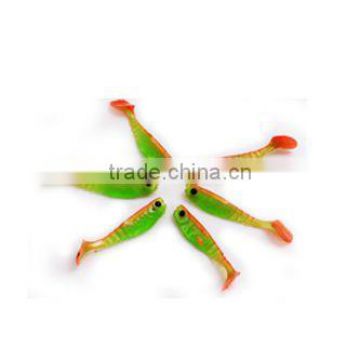 Hot Sell 48mm Soft PVC Plastic Fishing Lures