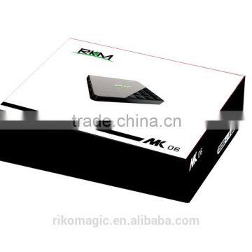 MK06 64 Bit, Not 32bit CPU, 4K, H.265 Amlogic S905 Quad Core tv Box photo-6