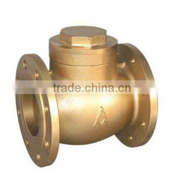 Brass flanged check valve, brass check valve ,non-return valve