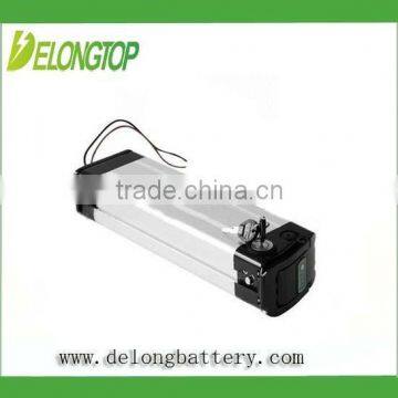 silver fish type electric bike battery 36v battery 36v 9ah replace lead acid battery