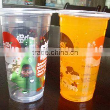 16oz PET plastic cup