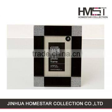 Latest arrival novel design chic black white photo frame wholesale