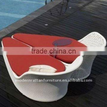 Outdoor Furniture Rattan Sun Lounge /Sunbed