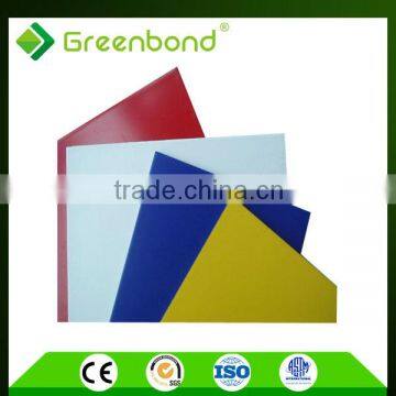 Greenbond self clean aluminum decoration material nano acp