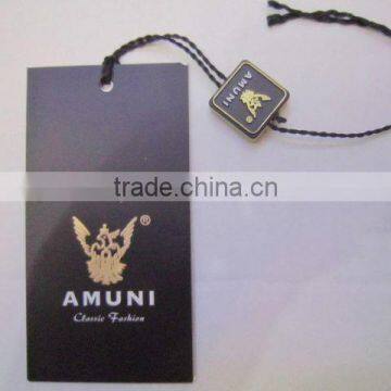 2014 fashion custom paper hangtag for quality garment