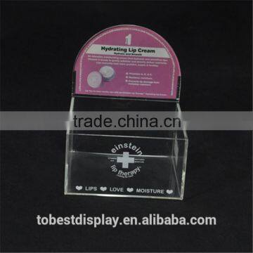 beautiful transparent acrylic box,acrylic storage box,acrylic makeup box shenzhen factory with sign