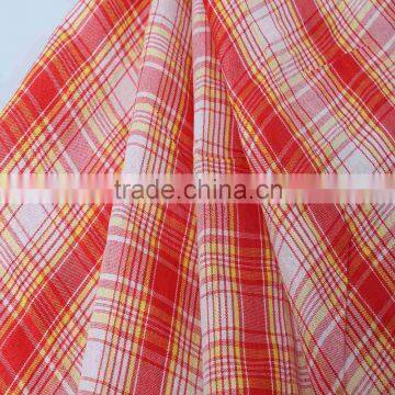 Polyester Twill Bag Upholstery Car Plaid Fabric photo-6