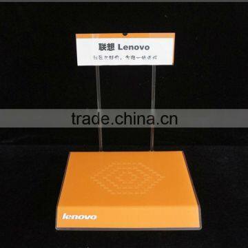Acrylic netbook display holder stand two holder