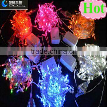10M 100led micro led string lights outdoor led christmas light with tail plug