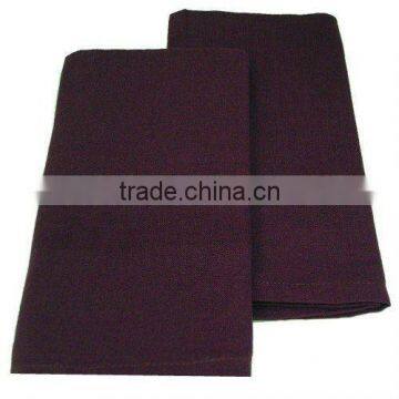 Cotton purple plain dinner napkin/ table linen napkins