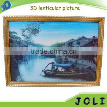 Promotional gift 3D Scenery Photo lenticular printing