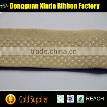 silicone gripper elastic webbing/silicone gripper tape