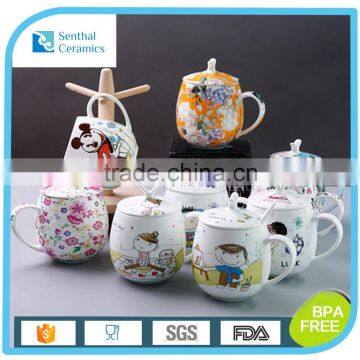 Chaozhou coffee mug wholesale cheap large capacity ceramic coffee mug cup