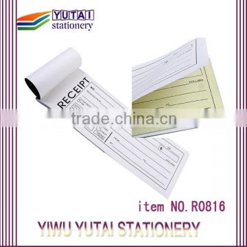 yiwu carbonless cash receipt paper customized