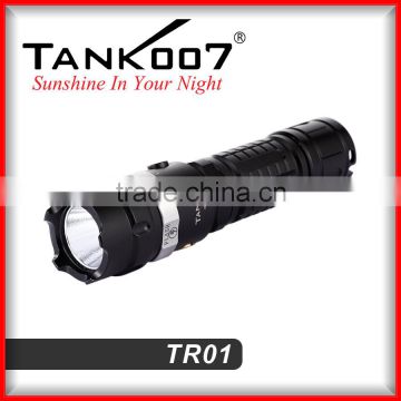 police led torch rechargeable flashlight security flashlight tank007                        
                                                Quality Choice