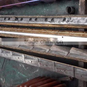 Customized Oblique Wedge of Coil Processing Line Spare Parts