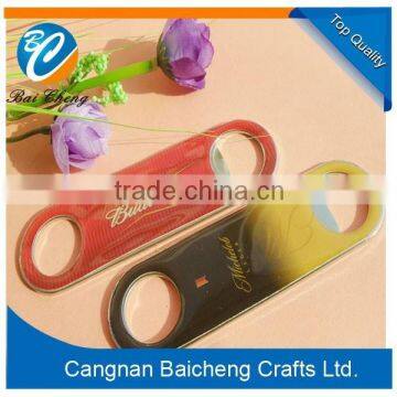 Plastic cover metal bottle opener supplies cheap price                        
                                                Quality Choice