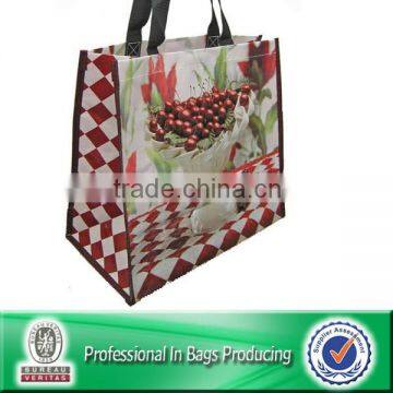 Eco-friendly plastic pp woven reusable elegant shopping bag