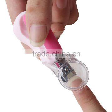 Plastic baby care nail cutter