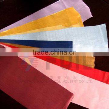 aluminium foil sheets for chocolate wraping hamburger paper