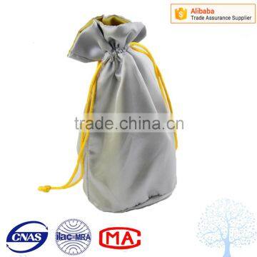 Wholesale low price good quality drawstring silk bag for jewerly