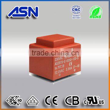 PCB mount encapsulated transformer EI35/15 3.5VA