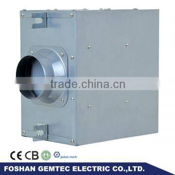 6 inch Mini Square Metallic In-line Duct Ventilating Fan