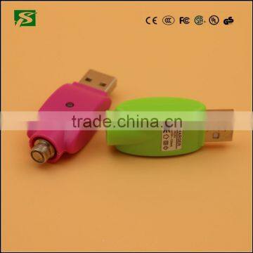 Colorful design charger e cigarette vaporizer