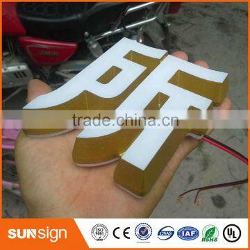 Hot Sale Amazing Beautiful Led Light Acrylic Sign Display