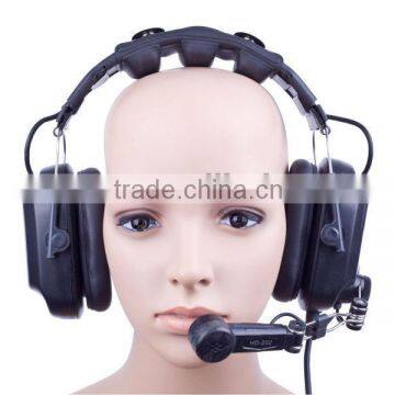 High quality Dual Ear Noise-cancellation Headset for intercom system