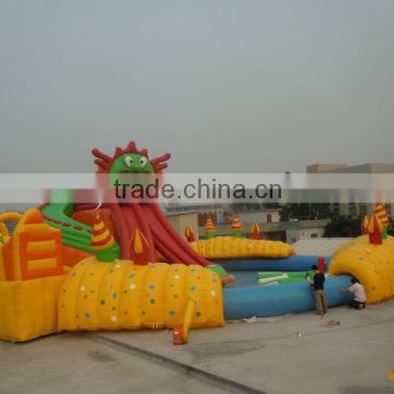 2016 hot kids amusement inflatable fun island