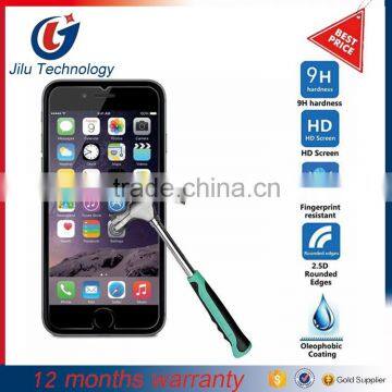 9h hardness tempered glass screen protector for iphone 0.33MM tempered