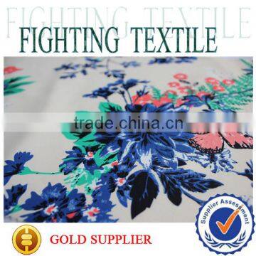 100% polyester printed dobby georgette fabric for dress