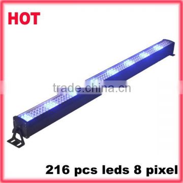 WLED 1-16 HOT 216 pcs 10mm rgb leds wall wash bar types of lights for disco