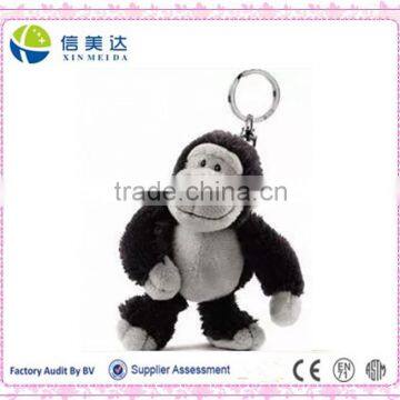 Original gift items plush The black gorilla keychain