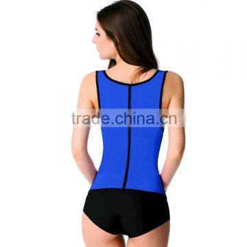 Latex Sport Waist Cincher Vest Rubber Steel Boned Waist Trainer Corset Shapewear