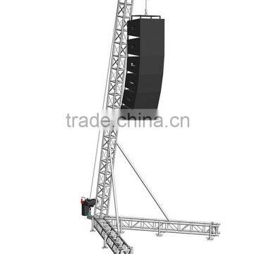 A size line Audio Speaker LED Hanger Aluminum Truss System tower for audio