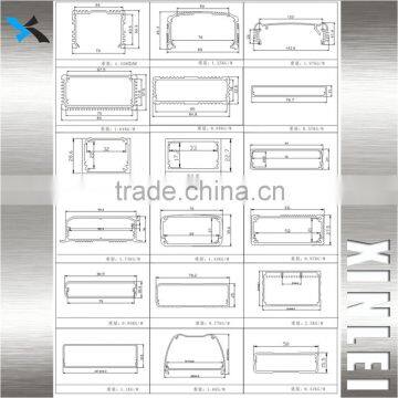 Aluminium Cooling Fin Extruded Aluminum Speaker Heat Sink 144X20MM photo-6