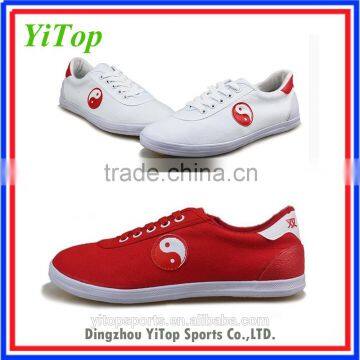 rubber sole canvas martial arts kungfu shoes