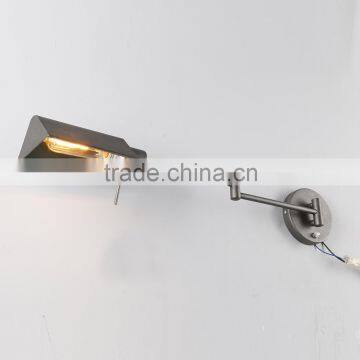 Adjustable Lamp E27 Lamp Holder Lighting Iron Wall Plate Wall Lamp