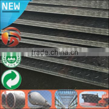 Checker Checkered steel plate 1.5mm thick carbon chequered tear drop steel plate ASTM A36 mild steel plate