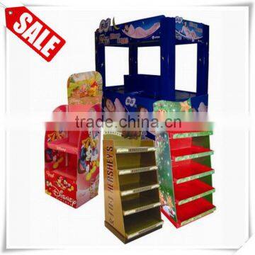 High quality durable cardboard floor shipper displays