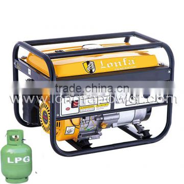 China Supplier (LONFA) 2KW Honda Engine Small Portable Natural Gas Generator