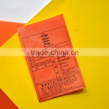 glitter printing cloth labels