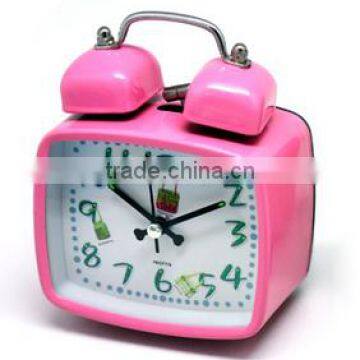 twin bell table clock/twin bell desk clock