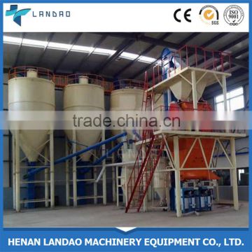 2016 fast delivery full automatic dry mortar production line export to Dubai