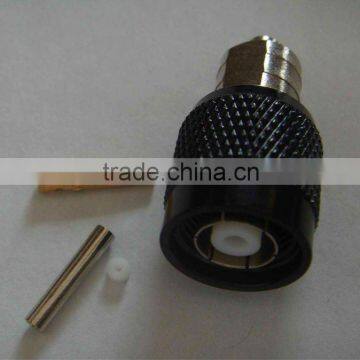 ET-3911 TNC Connectors Male Straight Crimp For Cable