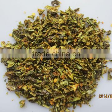 Chinese dired Green bell pepper granules 8-40mesh